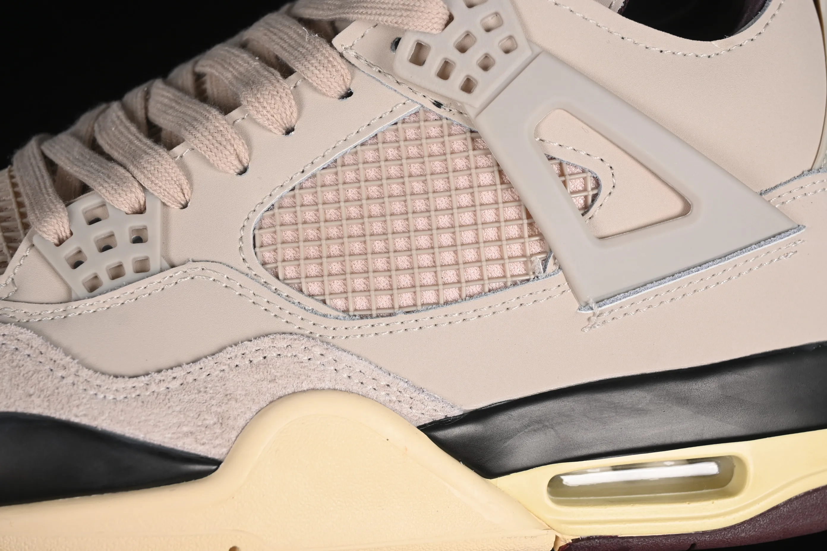 All categories Air Jordan Jordan series basketball shoes Air Jordan 4 G version A Ma Maniere x Air Jordan 4 Retro "Fossil Stone" AJ4 Joe 4 Fossil FZ4810-200
